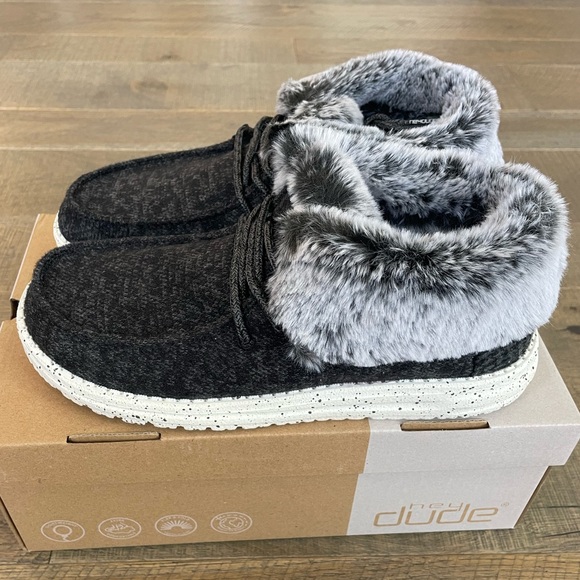 hey dude britt shoes black